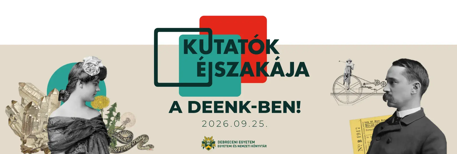Kutatók éjszakája a DEENK-ben 2026